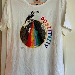 ✨✨POSITIVITY ✨✨ Tee by Farm Rio. Size Medium. NWT.